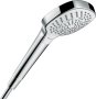 Hansgrohe Croma Select E Hand Shower 110 Multi Ecosmart - White/Chrome