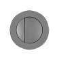 Tavistock Round Dual Flush Button - Gunmetal