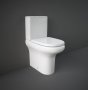 RAK Compact 45cm Rimless Close Coupled Back To Wall WC Pan