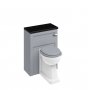 Burlington Bathrooms Grey 60cm WC Unit