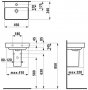 Laufen Pro S Ground Base Small Basin 45 x 34 cm