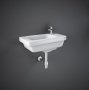 RAK Resort 45cm 1 Tap Hole Right Hand Slimline Basin