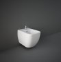 RAK Metropolitan Rimless Wall Hung Bidet With Hidden Fixation