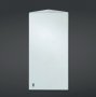 RAK Mirrors Riva Stainless Steel Single Corner Cabinet