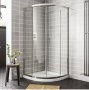 Spring 1200 x 800mm Double Door Offset Quadrant Shower Enclosure