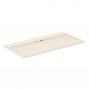 Ideal Standard i.life Ultra Flat S 1400 x 700mm Rectangular Shower Tray with Waste - Sand