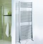 Essential Straight Chrome 690 x 600mm Towel Warmer