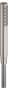 Keuco Round Pencil Hand Shower - Brushed Nickel