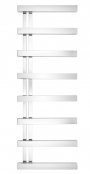 Zehnder Studio Collection Alban Electric Towel Warmer Left Handed 1450 x 500mm - Stainless Steel