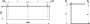 Laufen Lani 1600mm Countertop with Installation Brackets (without Cut-Out) - Matt White
