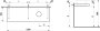 Laufen Lani 1400mm Countertop with Installation Brackets (Right Cut-Out) - Matt White
