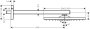 Hansgrohe Raindance E Overhead Shower 300 1jet with Shower Arm - Brushed Bronze