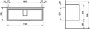 Laufen Juna 1200 x 450mm 2 Drawer Vanity Unit (for Pro S Basin) - Matt White