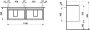 Laufen Base 2.0 1200 x 400mm 4 Drawer Double Vanity Unit (for VAL Basin) - Gloss White