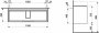 Laufen Juna 1200 x 400mm 2 Drawer Vanity Unit (for VAL Basin) - Matt White