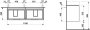 Laufen Juna 1200 x 400mm 4 Drawer Double Vanity Unit (for VAL Basin) - Traffic Grey