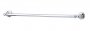 Perrin & Rowe Traditional 648mm Nickel Single Towel Rail (6941) - Stock Clearance