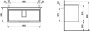 Laufen Juna 1050 x 450mm 2 Drawer Vanity Unit (for Pro S Basin) - Matt White