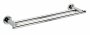 Origins Living 790mm Tecno Project Double Towel Rail - Chrome