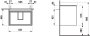 Laufen Base 2.0 650 x 450mm 2 Drawer Vanity Unit (for Pro S Basin) - Traffic Grey