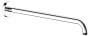 Keuco 450mm Wall-Mounted Shower Arm with Round Rosette - Brushed Bronze