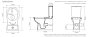 Tavistock Marston Closed-Back Close Coupled Toilet & Cistern