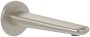 Villeroy & Boch Antao Wall-Mounted Bath Spout - Matt Brushed Nickel