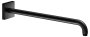 Keuco 450mm Wall-Mounted Shower Arm with Square Rosette - Matt Black