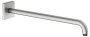 Keuco 450mm Wall-Mounted Shower Arm with Square Rosette Extension - Stainless Steel