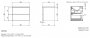 Tavistock Cadence 600mm Wall Mounted Vanity Unit - Gloss Light Grey