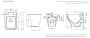 Tavistock Compass Square Wall-Hung Rimless Toilet