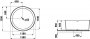 Laufen Val 1300 x 1300mm Freestanding Circular Bath