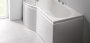 Carron Arc 1700 x 700/850mm Left Hand Acrylic Shower Bath