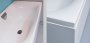 Carron Echelon Double Ended 1700 x 750mm Acrylic Bath includes Filler