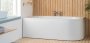 Carron Status 1600 x 725mm Left Hand Asymmetric Acrylic Bath