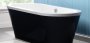 Carron Halcyon Oval 1750 x 800mm Carronite Freestanding Bath with Overflow