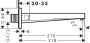 Hansgrohe Tecturis E Bath Spout - Brushed Bronze