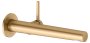 Keuco Edition 400 Single Lever Mixer Wall Mounted Extension 243mm - Brushed Brass