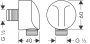 Hansgrohe Fixfit Wall Outlet E Without Non-Return Valve - Brushed Bronze