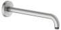 Keuco 300mm Wall-Mounted Shower Arm with Round Rosette - Stainless Steel