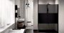Novellini Kuadra H Fum 700mm Wetroom Shower Panel