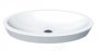 Essential Lavender 58cm Shallow Oval Countertop Basin