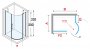 Novellini Young 2.0 R1 Offset Quadrant Shower Enclosure