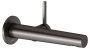 Keuco Edition 400 Single Lever Mixer Wall Mounted Extension 197mm - Brushed Titanblack