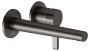 Keuco Edition 400 Single Lever Mixer Wall Mounted Extension 197mm - Brushed Titanblack