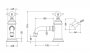 Arcade Monobloc Basin Mixer (Nickel) - Stock Clearance