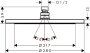 Hansgrohe Croma Overhead Shower 280 1jet Ecosmart - Chrome