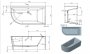 BC Designs 1500 x 800mm Calverton Bath