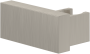 Villeroy & Boch Universal Square Hand Shower Holder - Matt Brushed Nickel
