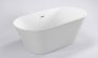 The White Space Como 1680 x 800mm Freestanding Bath